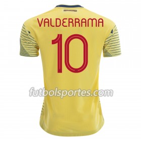 Camisetas Colombia Carlos Valderrama 10 Primera Equipacion Copa América 2019
